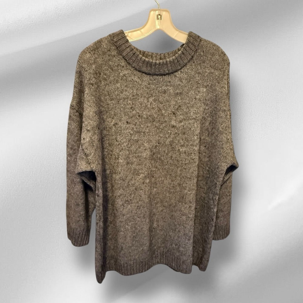 Lane Bryant Alpaca Wool Blend Gray‎ Sweater